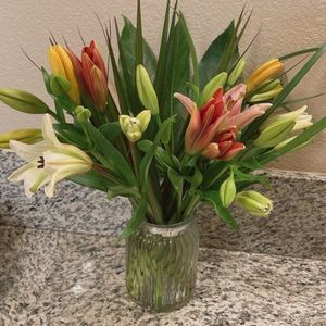 Thank you baby Daddy for my flowers. M+A ❤️